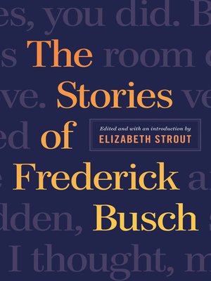cover image of The Stories of Frederick Busch